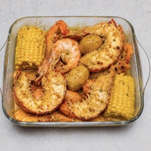 Duo Lobster Tails Boil