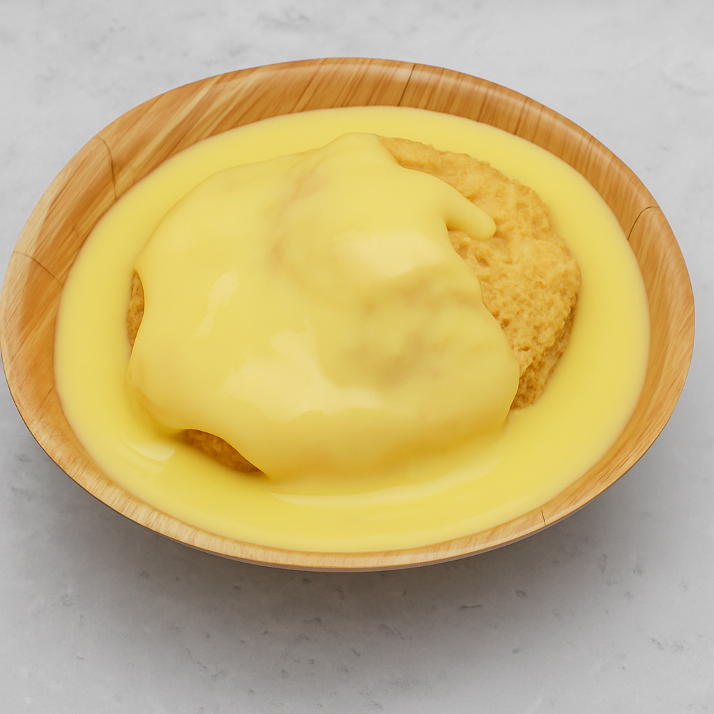 Apple Crumble & Custard